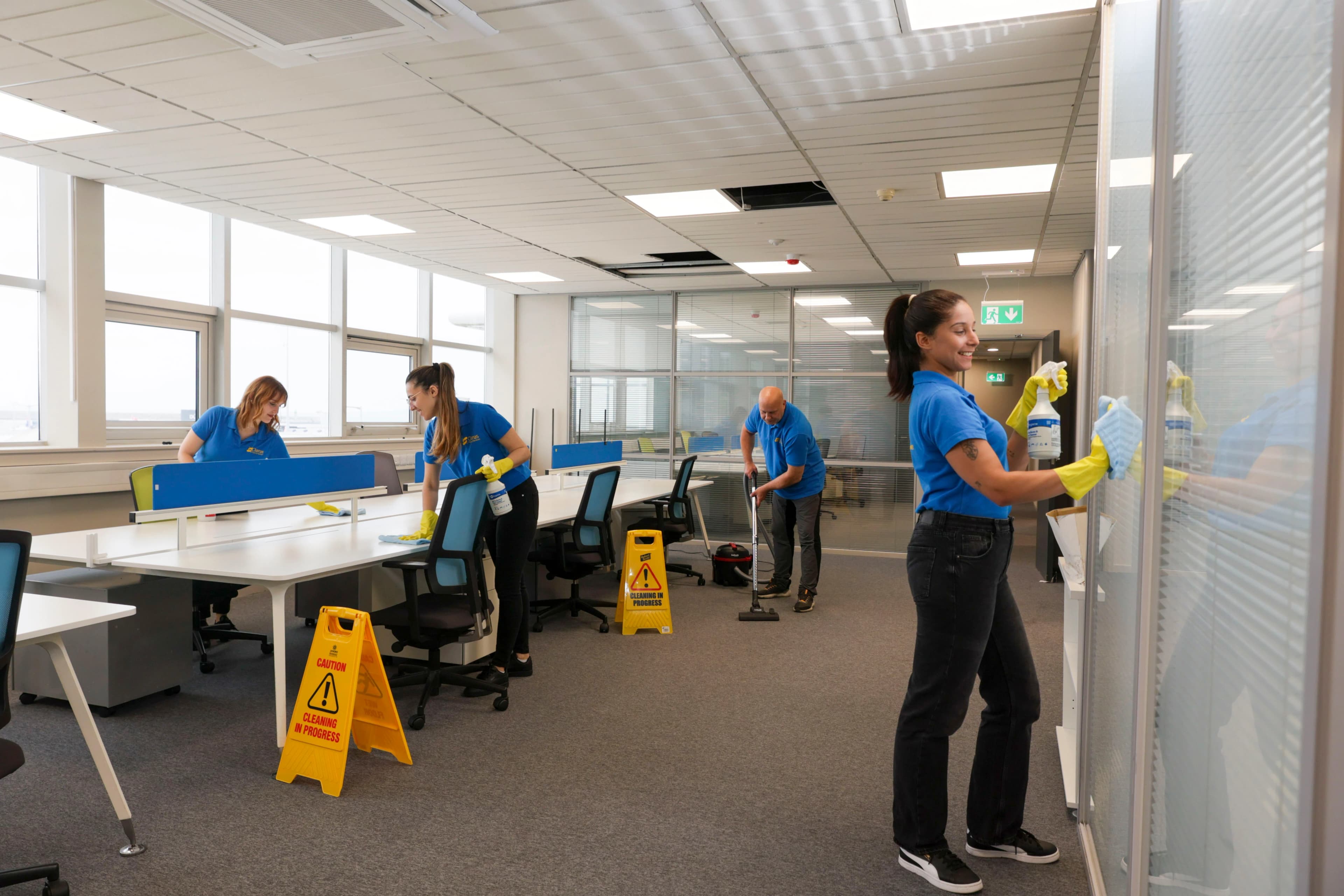 CLARUS PROPERTY SERVICES Contract Cleaning